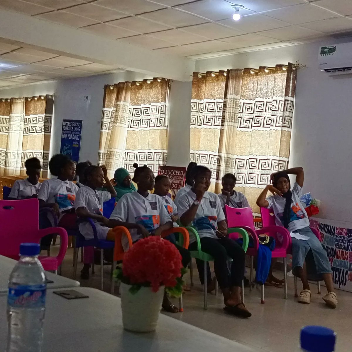 SajeryB's tweet photo. On June 1, 2024, we honored an invitation from the Moijama Foundation to served as guest speaker for the closing ceremony of her "Empower Her" Mentorship and Skills training.I had the opportunity to share my experience with these young girls and how I have overcome my challenges. https://t.co/IoWhP6u3yn