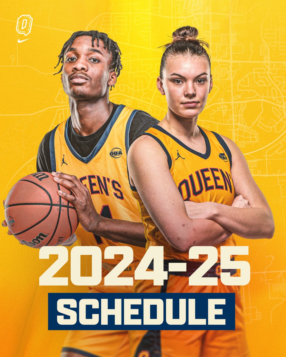 queensgaels's tweet photo. '24-'25 Queen's Basketball Schedule Drop 🇷🇴 🏀
 
HOME OPENER: Nov 1 vs Windsor (6 PM/8 PM)

📅 https://t.co/rdBUAX8LEZ

#ForGold | #ChaGheill https://t.co/ANxzr1bcwb