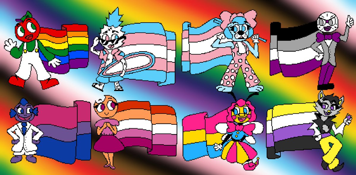 m36games's tweet photo. Happy Pride Month Everyone!!! 🏳️‍🌈🏳️‍⚧️

No matter your gender or who you like, you will always be accepted in this community. ❤️

#PrideMonth #Pride2024 #AndysAppleFarm https://t.co/rCFBkvG7ze