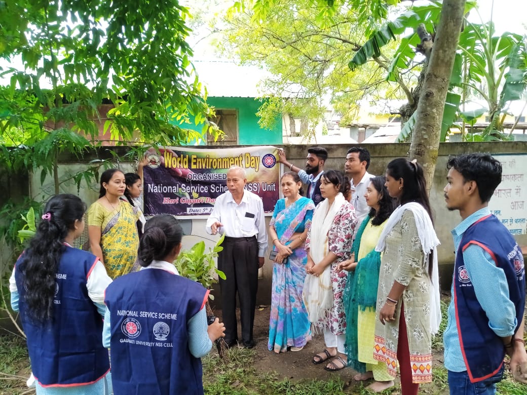 HariUnit's tweet photo. Celebration of  World  Environment Day. Hari -Gayatri Das College NSS Unit @nss_rdguwahati @GUCampusNSSUnit @CMOfficeAssam https://t.co/d60Mi4TVaN