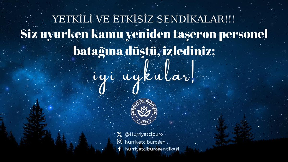 Hürler Geliyor
Hürriyetçi Büro Sen