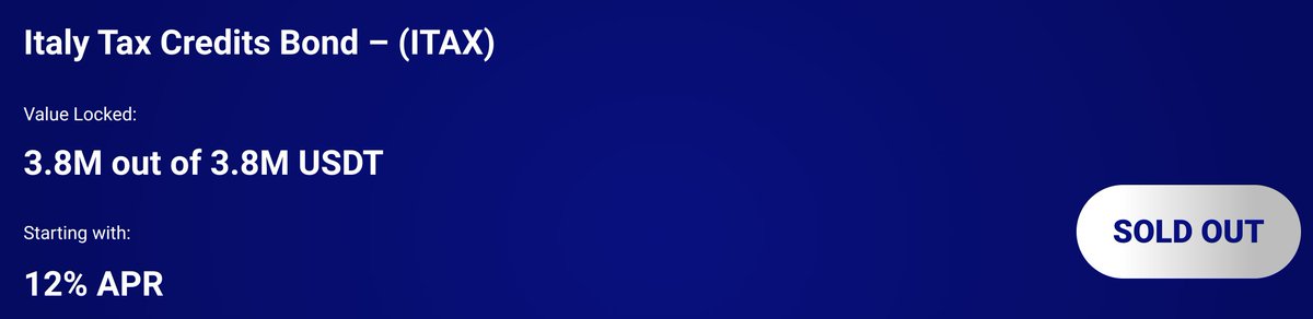 HeinDauven's tweet image. Today @BwreCapital successfully raised 3.8 million USDT in less than 6 hours for their Italian credit bond.  People have no idea yet how ultra bullish this first raise is for $DUSK. The current bond is issued on @ethereum, where it is nothing more than a glorified spreadsheet due…