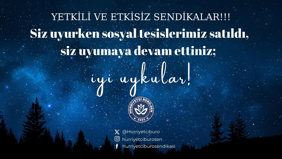 Hürler Geliyor
Hürriyetçi Büro Sen