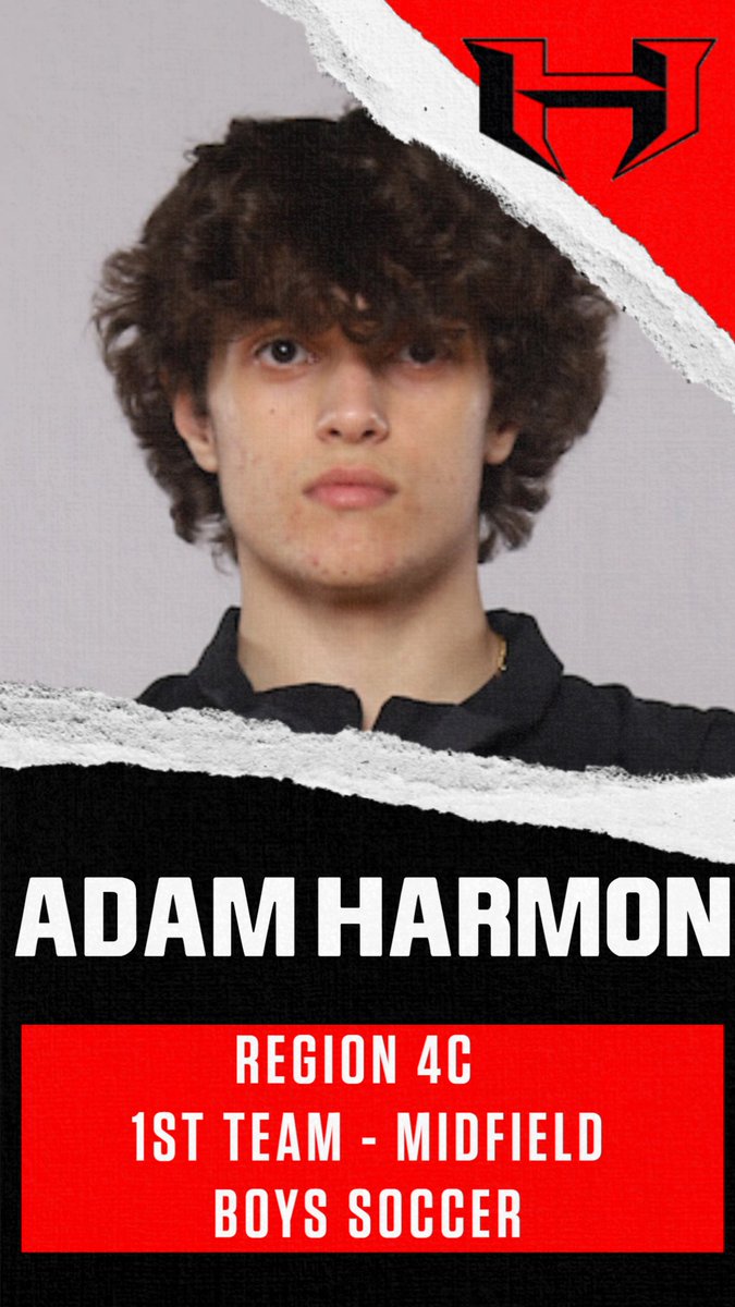 Adam Harmon garners another first team selection!  Congratulations to Adam for being selected to the All-Region 4C  Boys Soccer 1st team as a midfielder!  A well deserved honor! ROAR PRIDE!!!
