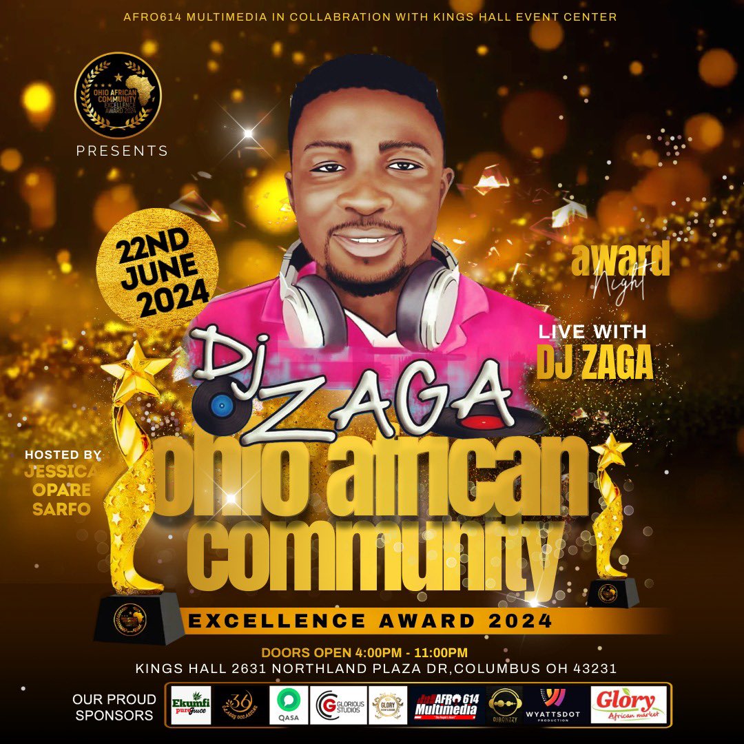 Ohio African Community excellence awards tweet media