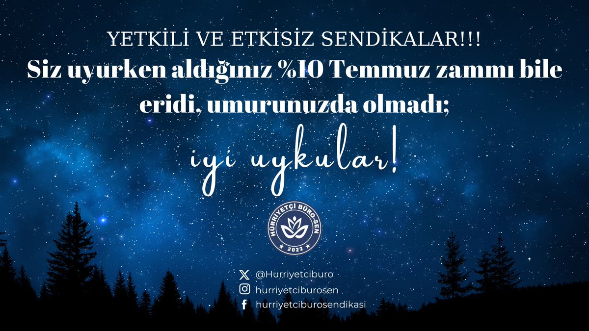 Hürler Geliyor
Hürriyetçi Büro Sen