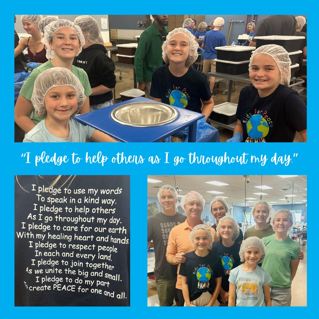 Edina KfP in Edina, MN, USA, put their compassion into action by packing rice meals at an event for <a href="/fmsc_org/">Feed My Starving Children</a>. They packed enough meals to feed 27 kids for a year in Belize. The 2 hours this group spent helping others will provide nearly 10,000 meals for hungry kids - amazing!
