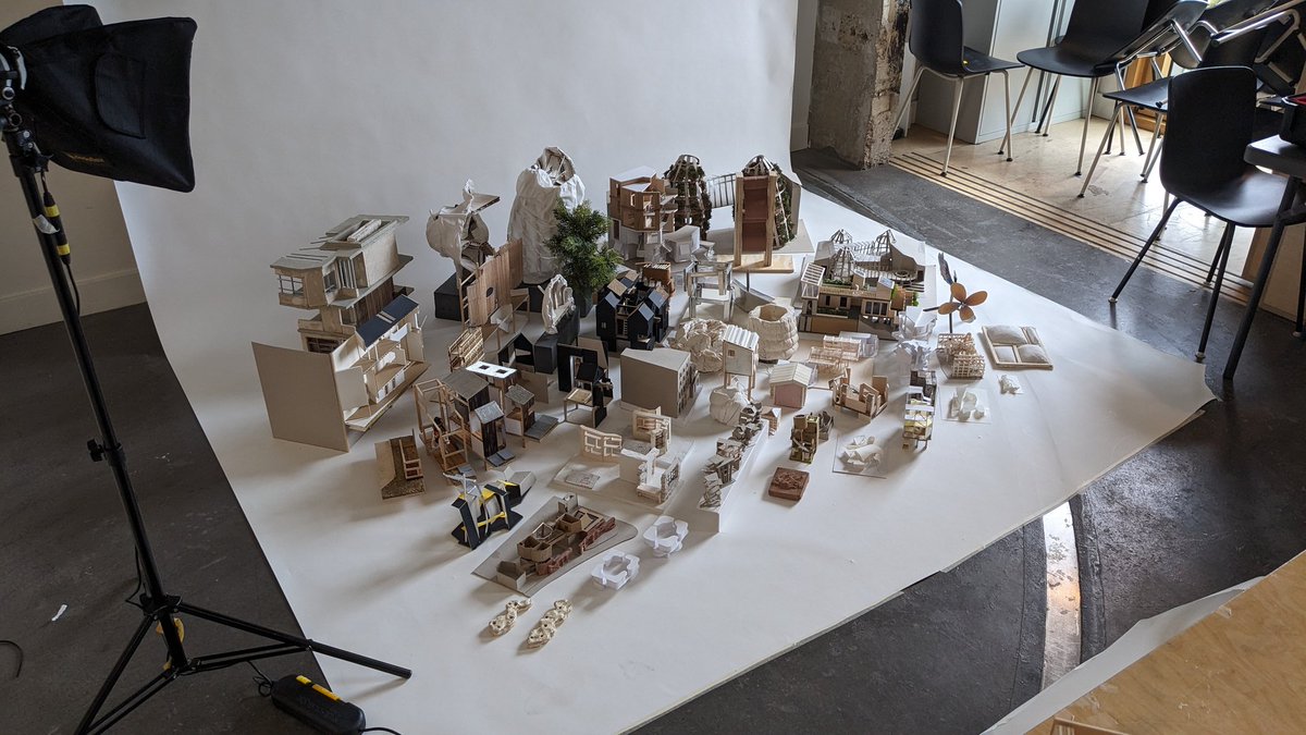 egmontas's tweet image. It&apos;s that time! Some of the models made by year 1 architecture students this year... #architecture #bartlettschoolofarchitecture