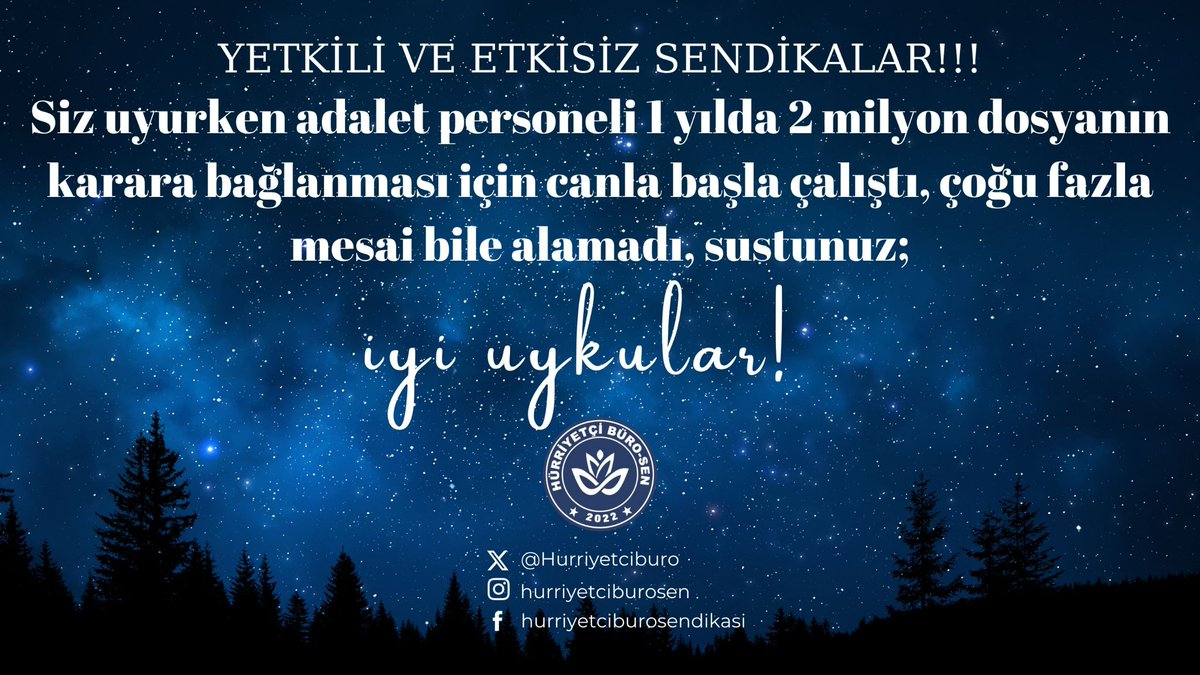 Hürler Geliyor
Hürriyetçi Büro Sen