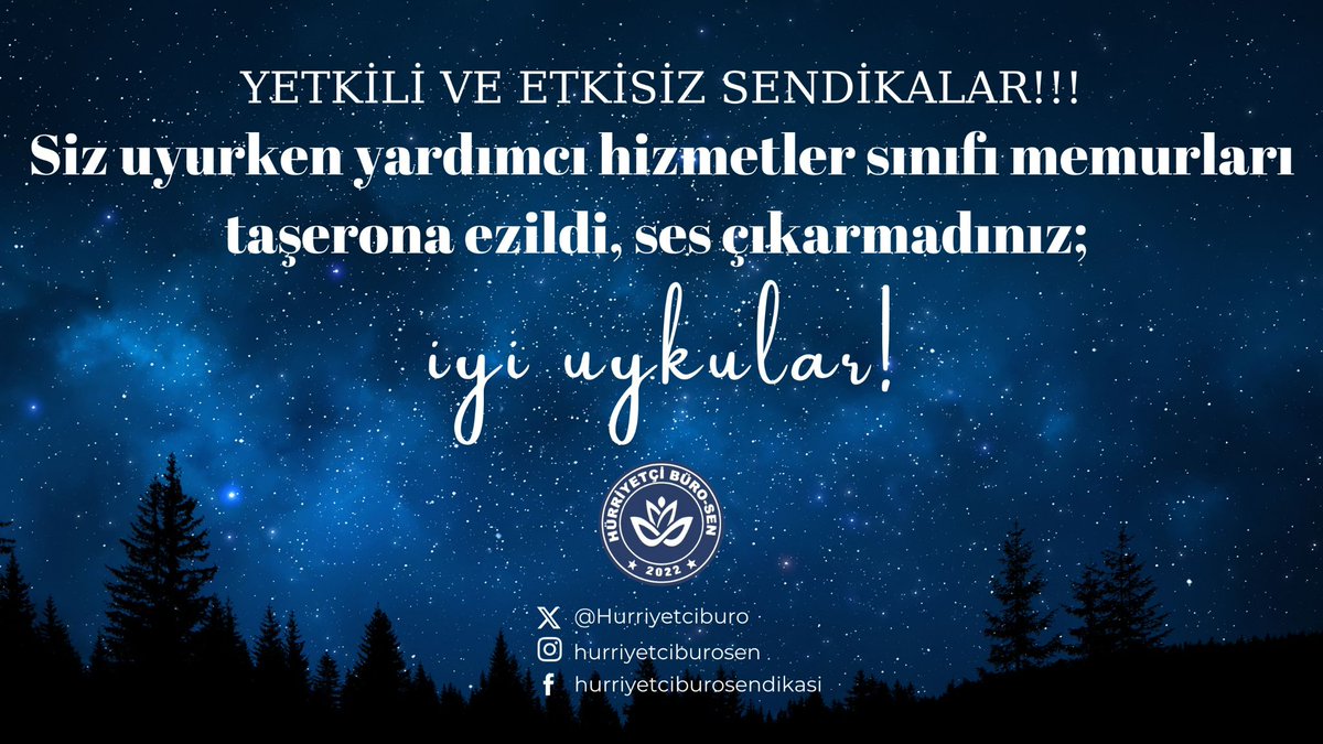 Hürler Geliyor
Hürriyetçi Büro Sen