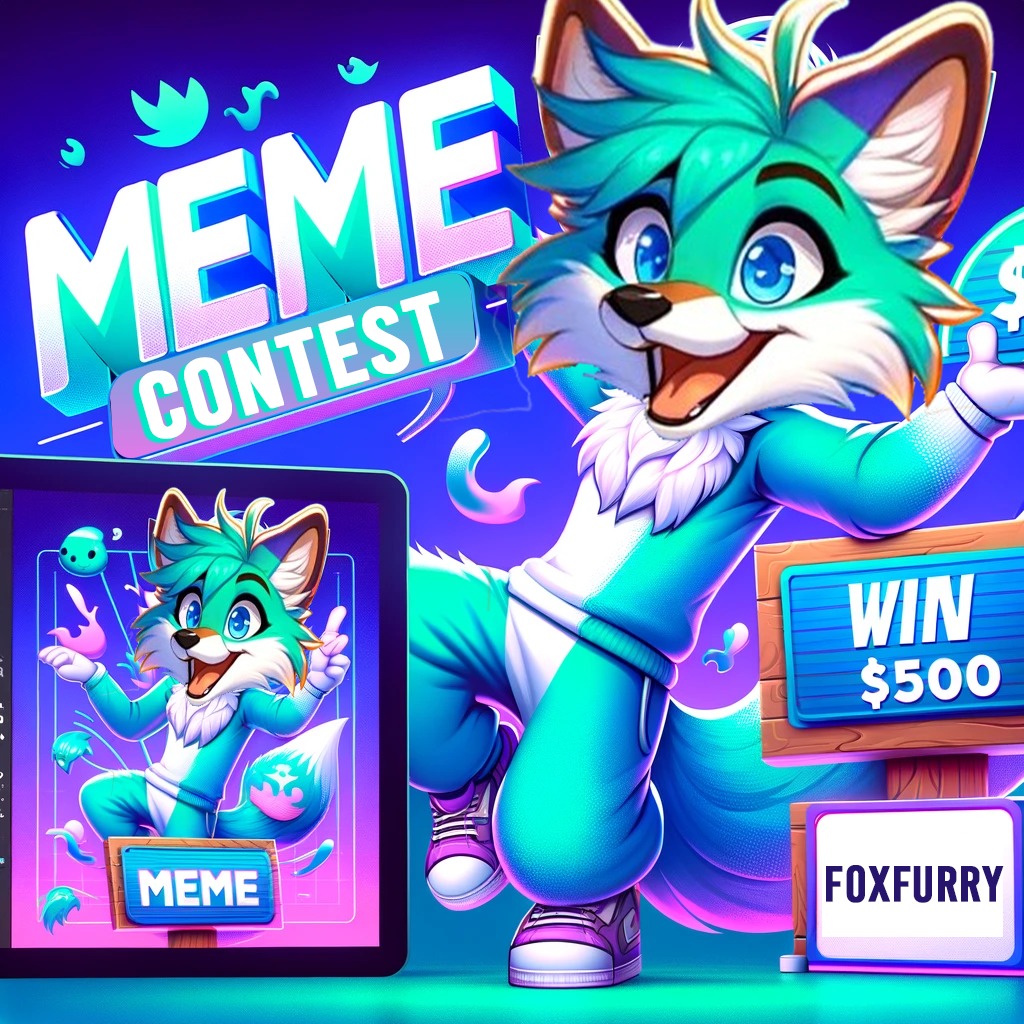 $500 Meme Contest Announcement! 

Do you have a talent for creating hilarious memes? Do you want to win $500? Then this contest is for you!

 *How to Enter:* 
Create a Meme: Use your creativity to design a meme that will make everyone laugh!

 *Purchase Requirement* : Purchase a