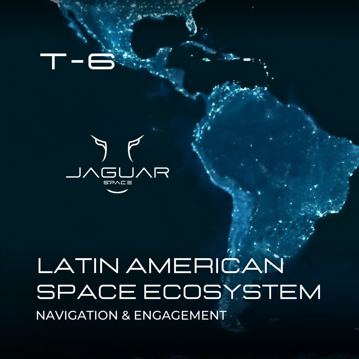 JaguarSpace_LLC's tweet photo. T-6 days! Latin American Space Ecosystem Navigation & Engagement Jaguar Space offers comprehensive insights into the #SpaceEcosystem in #LatAm and can facilitate the establishment of strategic relationships w/ govt bodies, academic institutions, & industry leaders https://t.co/2tf8JqgNNC
