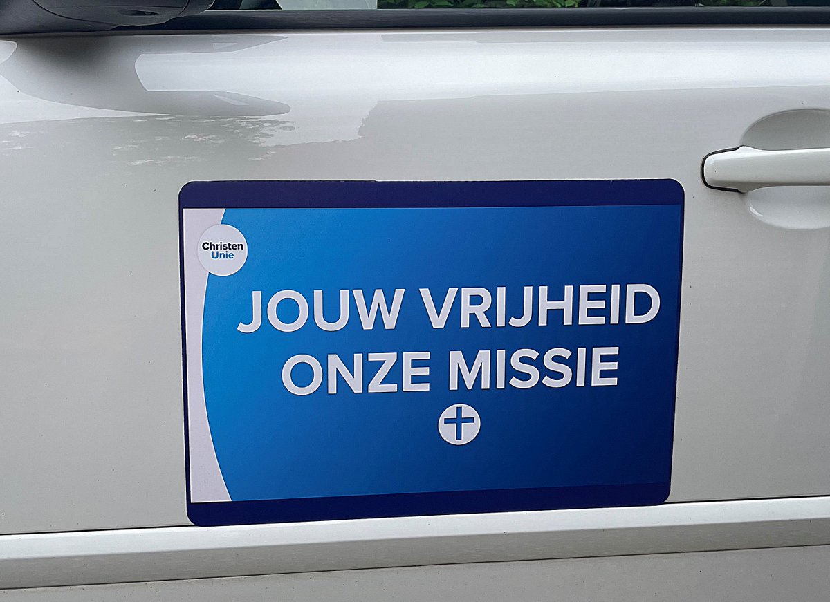 Morgen Europese verkiezingen
<a href="/anjahaga/">Anja Haga</a> (CU) Europarlementariër:

 .."vrijheid in de ruimste zin van het woord is een kernwaarde die diep geworteld is in onze christelijke  overtuigingen.  

Jouw vrijheid, onze missie.     STEM <a href="/christenunie/">ChristenUnie</a>   

Meer weten: bit.ly/3VlH6qi