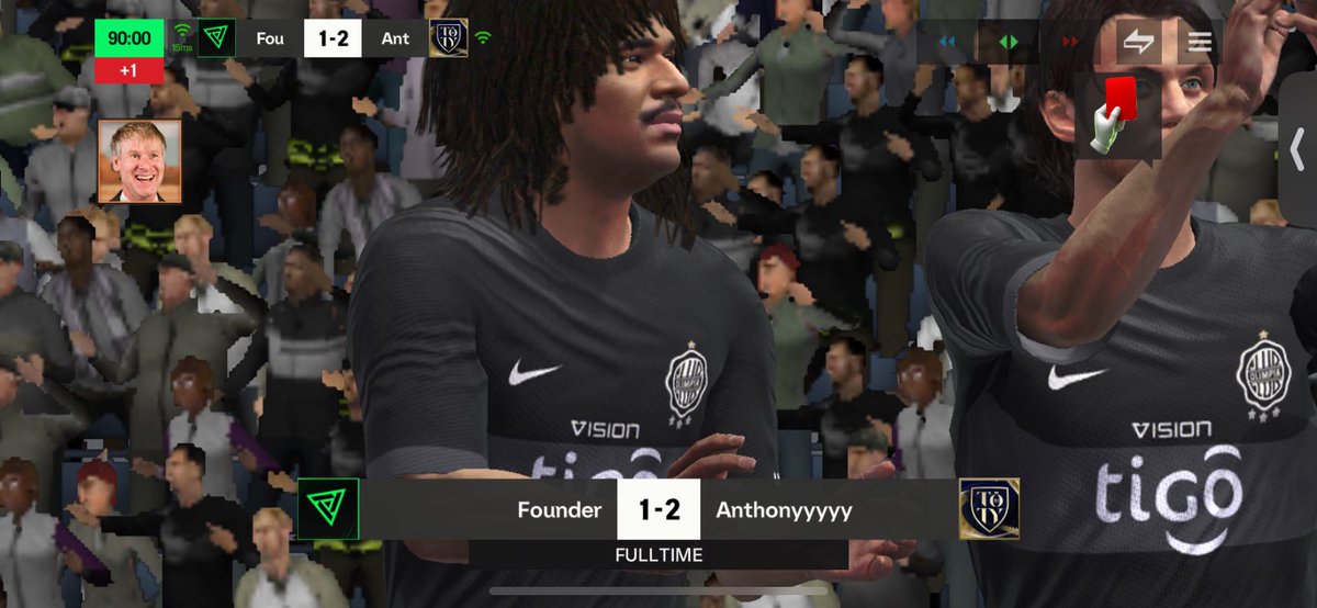 founder_t8's tweet photo. @EAFCMobileForum How does ea allow this waste of time 😠 they should have a punishment does ea even see the reports https://t.co/8Jlq7U5YYT
