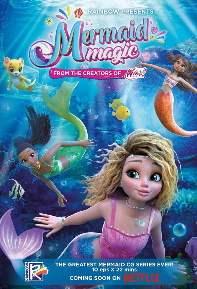 winxclubpretty's tweet photo. Mermaid Magic Poster
Source:WinxClubRus
#MermaidMagic #Mermaid #Magic #Netflix #Merlinda #Sasha #Nerissa #Mertropia #Barbarossa #RainbowSpA #Rainbow #MermaidSeries #Series #MermaidMagicSeries #NetflixSeries #Friendship #Magic #Romance #FantasyAdventure #Fantasy #MermaidPoster https://t.co/5Nt3HLej1B