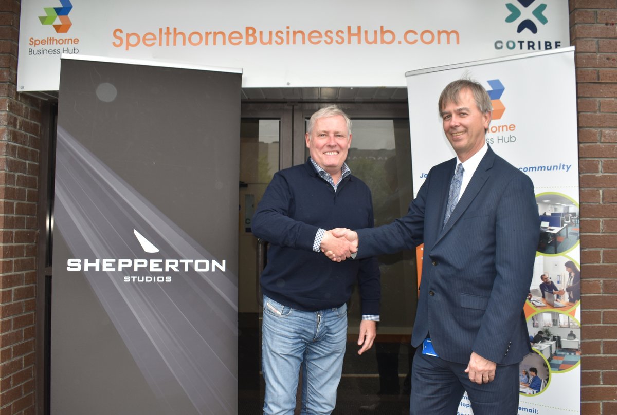 PinewoodStudios's tweet photo. We are committed to nurturing local entrepreneurship, #SheppertonStudios will provide £100,000 over the next 5 years to support startups and small businesses at the Spelthorne Business Hub. Read more here https://t.co/hm7KoNojgv #SetForMore https://t.co/kxoCXAKmVr