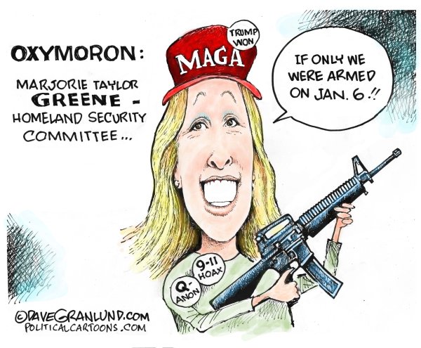 AustenDarragh's tweet photo. #MTG doesn't know what #Reprimanded means but her 3rd grade presentation #Republicant During Hearing https://t.co/WZLZMWQTIY https://t.co/vV8nvyOclh