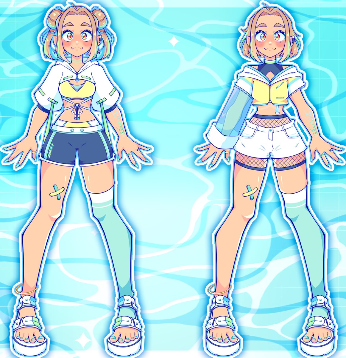 codename3cho's tweet image. ✨Vtuber outfit design volunteers!✨
I want to practice designing different outfits!
Drop your png and lore description (or a style of outfit) if you’re interested!
These will just be sketches!!
❗️Any designs will be free to use❗️
#Vtuber | #VtuberUprising