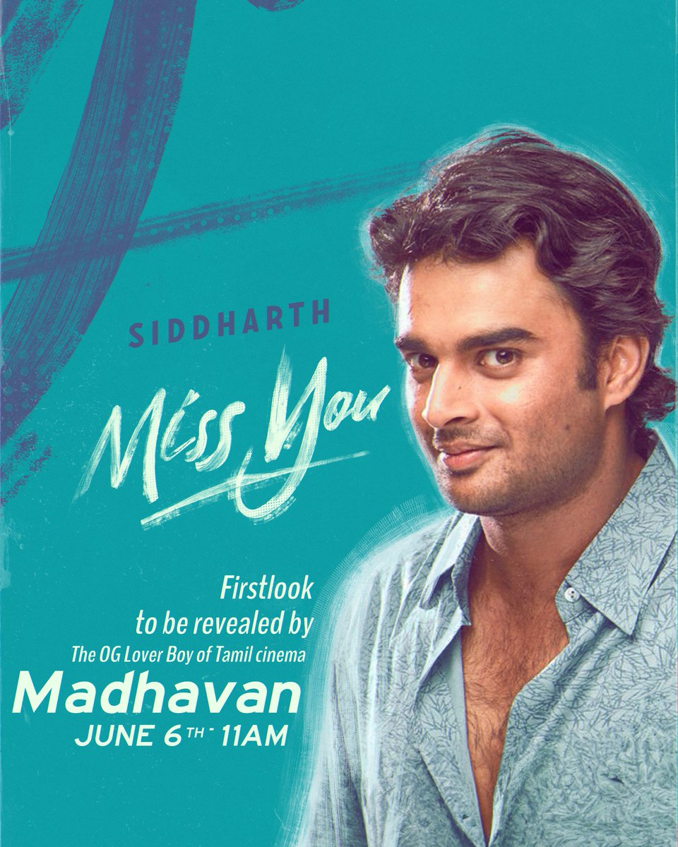 7MPSnew's tweet photo. 7 MILES PER SECOND..

📽️ Launching the First Look of Our First Production

✨ Siddharth in MISS YOU

🎵 Gibran Musical

📽️ Directed by Rajsekar https://t.co/njEd7Tnu3G