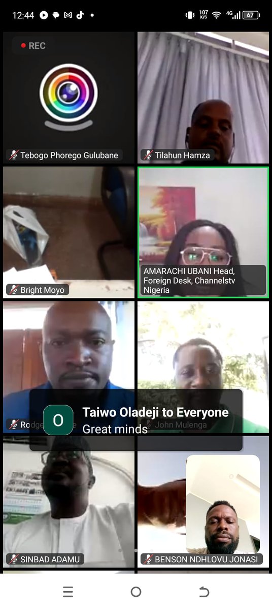 JVE_Int's tweet photo. Merci aux participants et à @GreenGrowthHub pour l'organisation de cet atelier.
#CYNESA @cynesazw @jve @WWF @WWF_Africa https://t.co/djBrmObQcD
