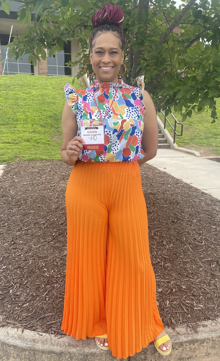 Raven_sla's tweet image. Love getting a chance to share vocabulary strategies with Cobb County teachers today! #CobbSummercon