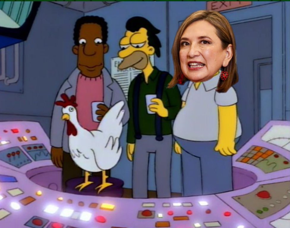 SoySimpsonito's tweet photo. - ¡Ya regresé al senado, muchachos!
- ¡Ah, qué gusto Xóchitl! Tu suplente se estaba cansando. Ya puedes irte, Margarita. https://t.co/a8qBOyZdKm