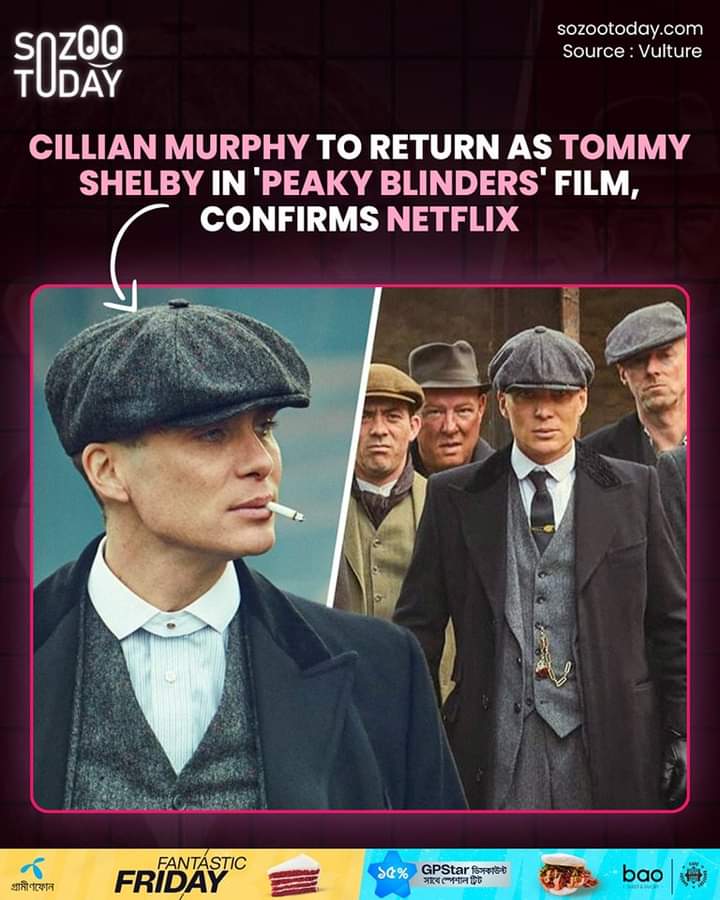 SozooToday's tweet photo. #Netflix #PeakyBlinders #Movie #TommyShelby #StevenKnight #TomHarper #BBCFilm #Margot #CrimeGang #PostWWI #Birmingham #England #WorldWarII #SpinoffMovie #ExplosiveChapter #Vulture #sozootoday #sozoo https://t.co/Ay4X39vdvx