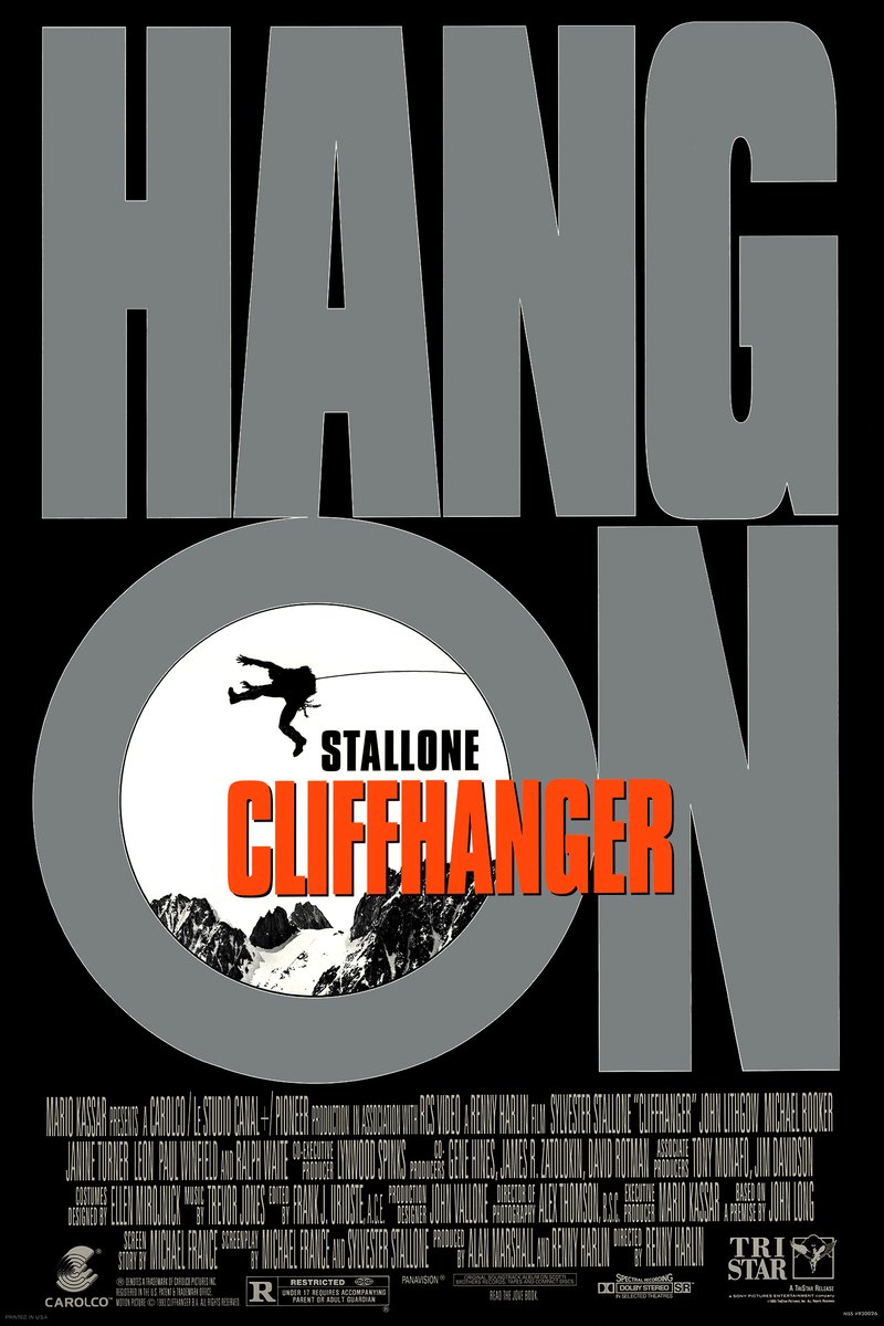 RealSeedyMac's tweet photo. #1 Movie #ThisWeekIn1993 Cliffhanger
Weekly Gross: $16,982,979 https://t.co/9816w62D4T