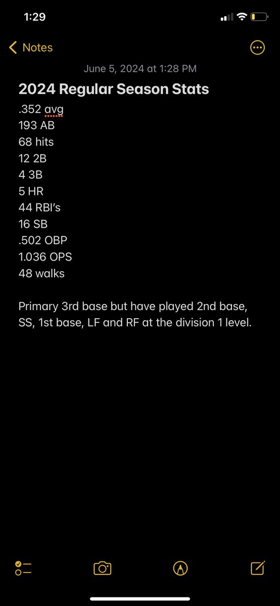 SimpsonCleary's tweet image. Due to the 2021 Covid year in JUCO, I am eligible to compete for 1 more year at D2/NAIA and am officially in the transfer portal. 

-1st Team All Horizon League at 3rd Base
-Academic All League
-3.5 GPA
-Cell ~ 859-457-1144
-Email ~ clearysimp11@gmail.com