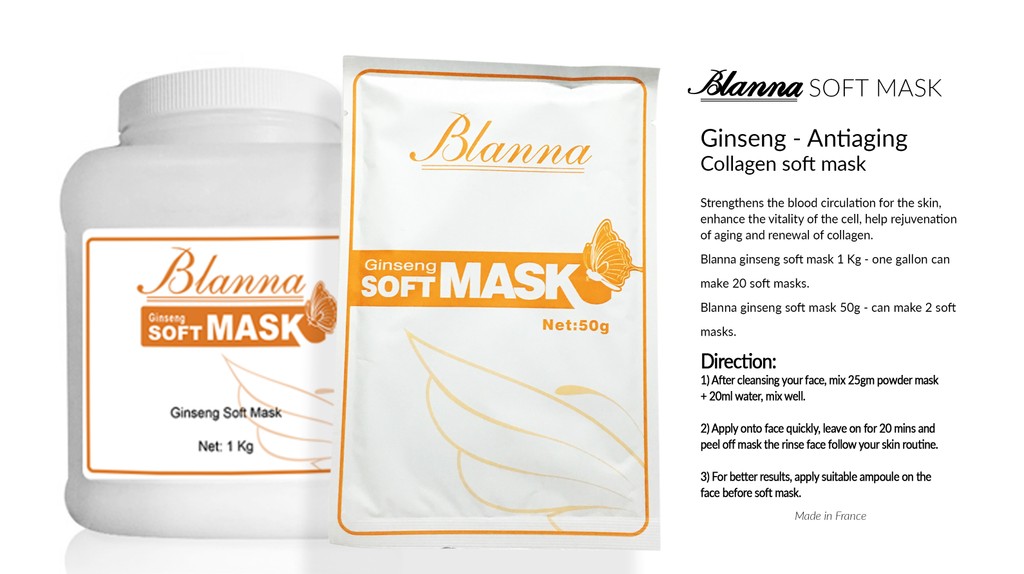 Shop2Beauty's tweet photo. Ginseng - Antiaging Collagen soft mask

Blanna ginseng soft mask 1 Kg -(wholesale)
Blanna ginseng soft mask 50g - can make 2 soft masks. https://t.co/VtHGse5sqG

#blanna #CollagenMask #Ginseng #antiaging #skincare #spa #salon #esthetician #medspa #massagetherapy #facial https://t.co/l5jlHdnpIX