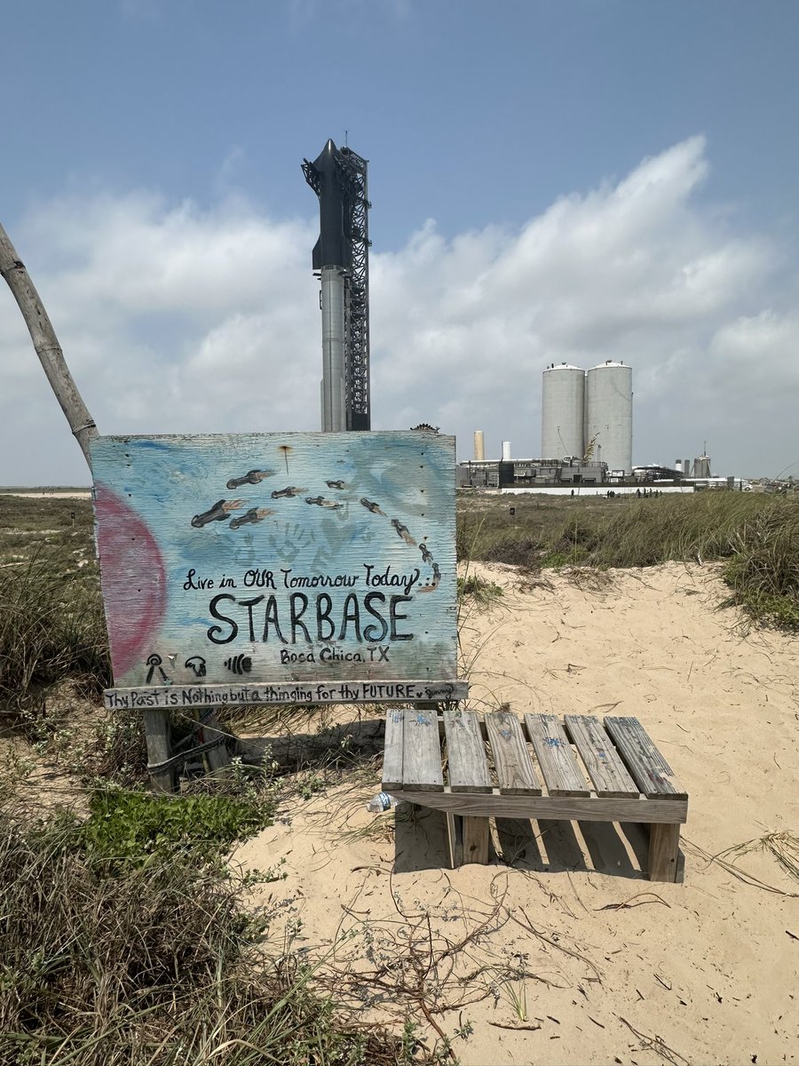 VisitBocaChica's tweet photo. #StarshipCountdown for #IFT4 at https://t.co/eH2C7qKchT.
… and here we go!
🤩- Excited space fans
✅ - FTS installed
✅ - Keep Out Zone notice (https://t.co/9enXCZ0Bla)
✅ - Road closure notice
✅ - MSIB (https://t.co/V5LZMmxVpE)
✅ - NOTAM
✅ - FAA Launch license
✅ - S29/B11 stacked
⏰ - Evacuation notice
⏰ - #BocaChica Weather
⏰ - @elonmusk confirmation
⏰ - LAUNCH 🚀
⏰ - #BocaChica history! “Excitement guaranteed!”
