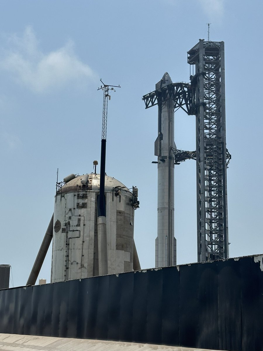 VisitBocaChica's tweet photo. #StarshipCountdown for #IFT4 at https://t.co/eH2C7qKchT.
… and here we go!
🤩- Excited space fans
✅ - FTS installed
✅ - Keep Out Zone notice (https://t.co/9enXCZ0Bla)
✅ - Road closure notice
✅ - MSIB (https://t.co/V5LZMmxVpE)
✅ - NOTAM
✅ - FAA Launch license
✅ - S29/B11 stacked
⏰ - Evacuation notice
⏰ - #BocaChica Weather
⏰ - @elonmusk confirmation
⏰ - LAUNCH 🚀
⏰ - #BocaChica history! “Excitement guaranteed!”