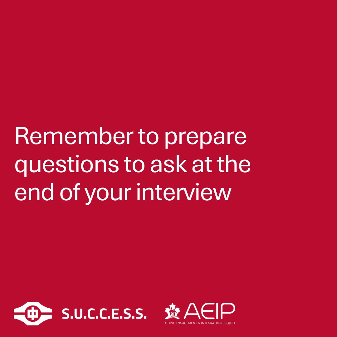 aeipsuccess's tweet photo. Got an interview? Don't forget to prepare some questions for your interviewer!
For more support, check your eligibility today at: https://t.co/xxtOA6WXXZ
#aeipsuccess #PreArrival #JobInterviews #InterviewPrep https://t.co/AXIqfo1V3k