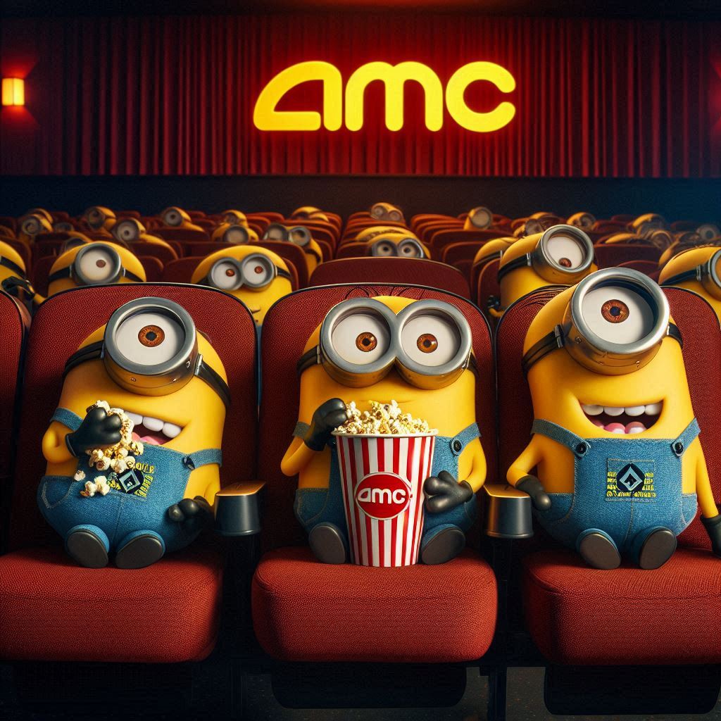 Gamma_Monkey's tweet photo. @AMCTheatres $AMC #MINONS #DESPICABLEME4 https://t.co/CNWVzhpNQm