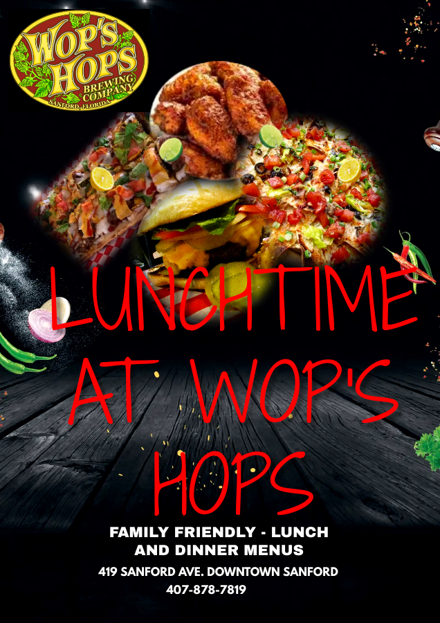 WopsHops's tweet photo. Did you know that Wop's Hops Brewing and Kitchen is open at 1130am everyday for Lunch. 
hospitality #craftbeer #historicdowntownsanford #craftbeer #sanford #drinklocal #eatlocal #orlandofl #lakemary #burgers #pizza #craftbrewery #follower #amtrak #orlandonorth #burger #flysfb https://t.co/DMeSTHvAf0