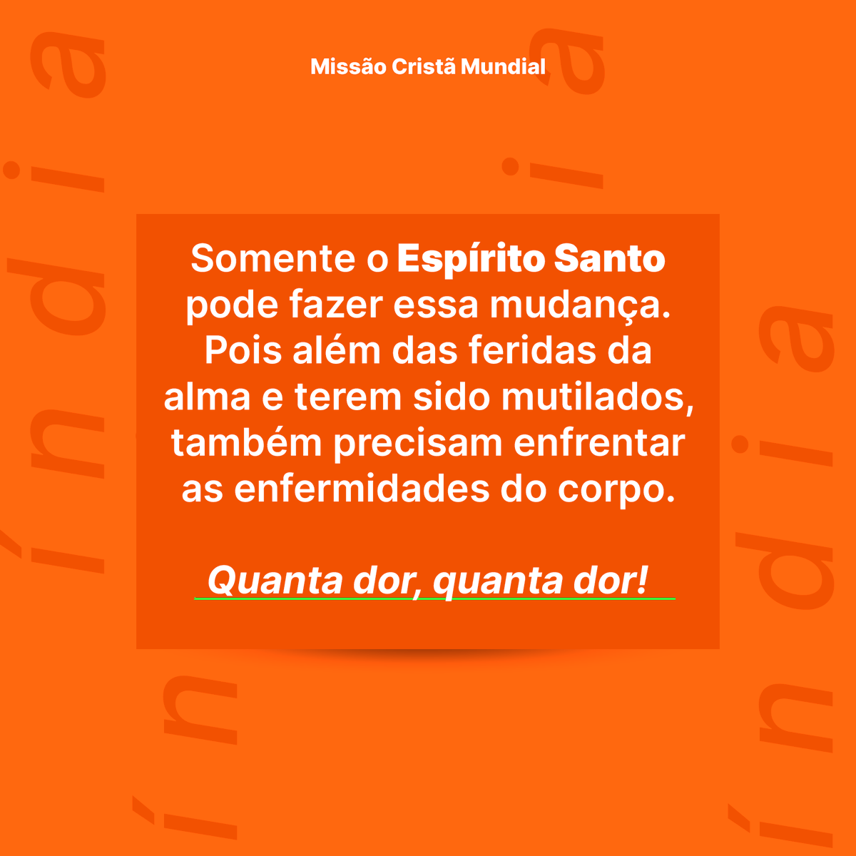 mcmpovos's tweet photo. Ore por essa causa! 🇮🇳 https://t.co/Qvc64dG1r8