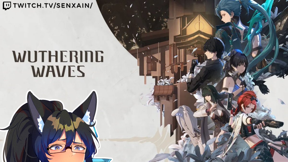 SenxainVT's tweet photo. Foxboy is back this week. I'm gonna be playing wuthering waves tonight on stream, handling some exploration and vibing while i wait for the yinlin banner. Stream starts 8PM EDT! Come for Gacha and chill vibes. https://t.co/eD9aC9lpTD