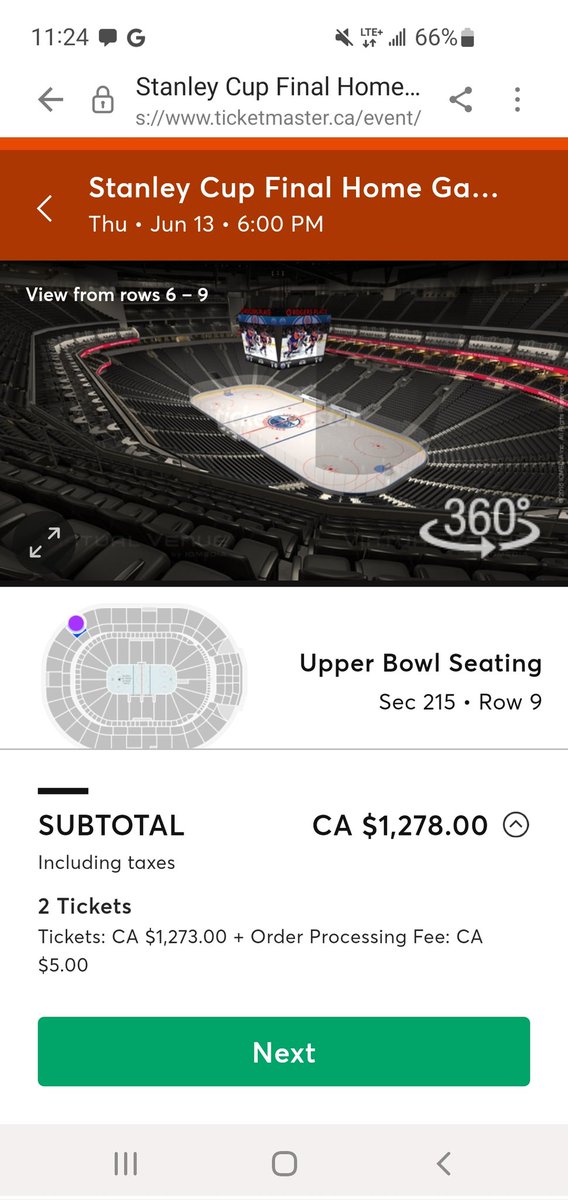 FlyingFiveCAN's tweet image. Get ready  To be disappointed @EdmontonOilers fans.   Free sale is selling fast there won't be a lot left for the general public in 20 minutes
#stanleycupfinal
#gooilers 
#oeg