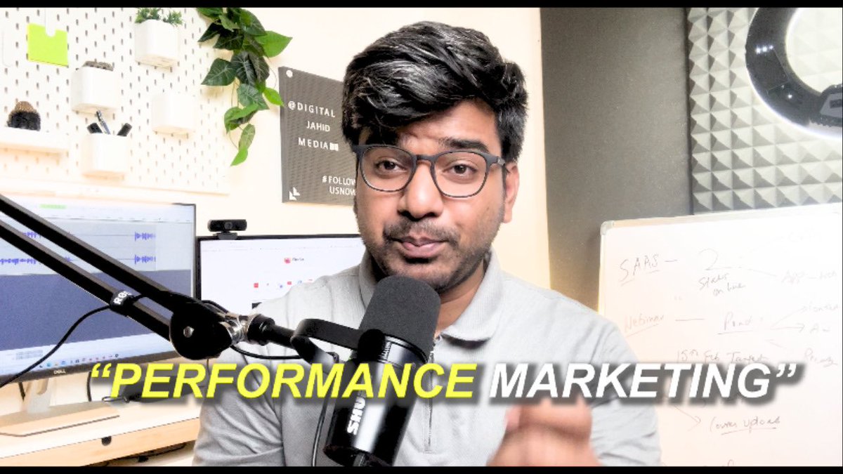 DigitalJahid's tweet photo. Performance Marketing Vs Brand Marketing. What drives Long Term Revenue and Profits? 

Youtube Video : https://t.co/S7inzt6tXh https://t.co/8OrzQ9Nge3