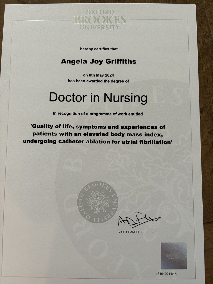 Dr Angela Joy Bygrave Griffiths tweet media