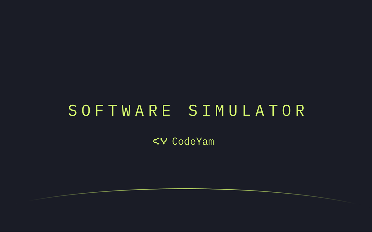 codeyam_ai's tweet photo. 👋Introducing CodeYam: a software simulator. Simulators have long been a critical tool for accelerating innovation and development. However, for most software teams, there is no such thing as a “software simulator” or even this concept. We believe this should change. https://t.co/Cbp2mwrNLR