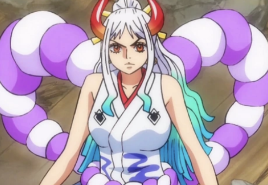 newworldartur's tweet image. Vivre Cards: Yamato
Age: 28
Height: 2.63m
Origin: Unknown
Favorite Food: Oden, Salmon (eaten whole raw)
Observation, Armament, and Conqueror's haki user. Card classifies Yamato as "female"