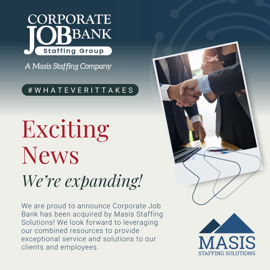 Corporate Job Bank tweet media