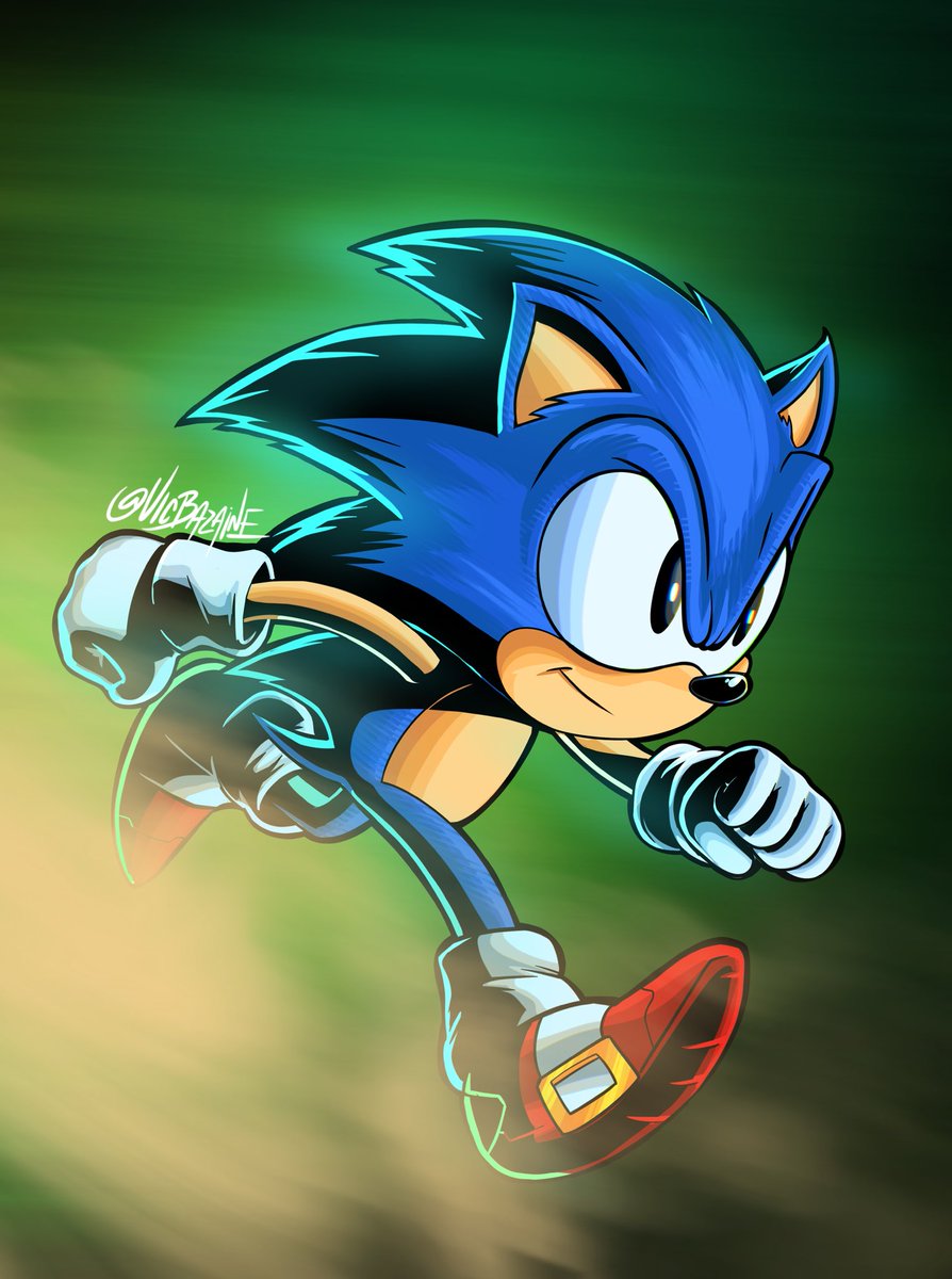 vicbwolf's tweet image. SONIC THE HEDGEHOG joins the VIDEOGAME CHARACTERS POSTER! #sonicthedhedgehog #sonicart
