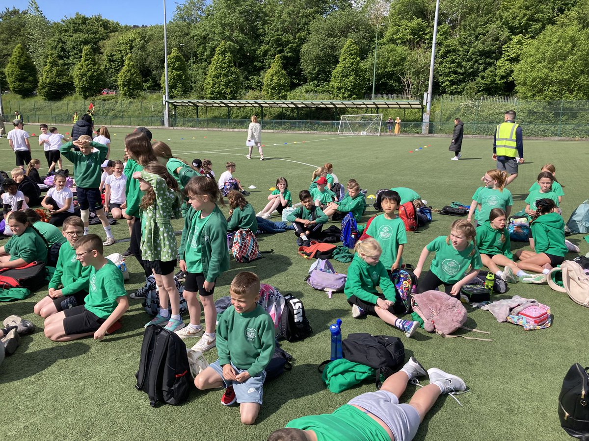 MissSweetSL's tweet photo. A huge Da Iawn to everyone who took part in the athletics tournament today! We were amazing and won joint 1st place with @BlaenycwmPS 🙌🏆🥇 @StMarysCIW #smciwhealthy https://t.co/CxJ2cVthEc