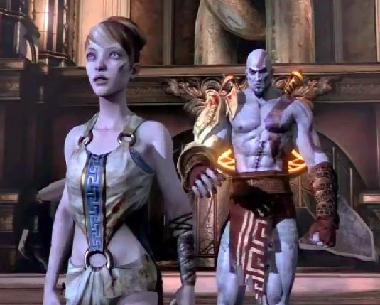 dga_art's tweet photo. @NextGenNero You mean the Kratos that babysat Pandora, and then when he was 5 meters away from acomplish the vengeance he's been plotting for two games, he changed his mind because he didn't want someone else's daughter to sacrifice herself? https://t.co/VMkUALUJ90
