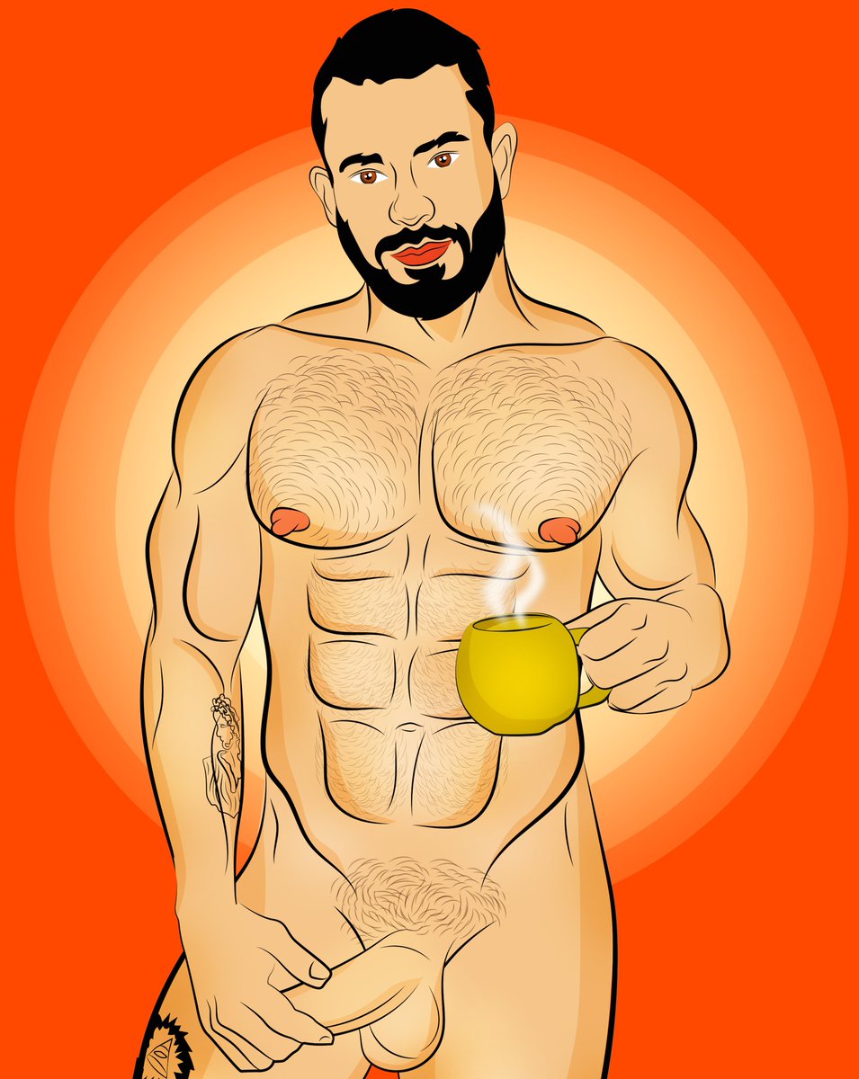 cartooons8's tweet photo. coffee time @wantonboybr #coffee #time #niples #sexyguy #beardedboy https://t.co/4C7fmxmpyU https://t.co/zrlWyqbVTU