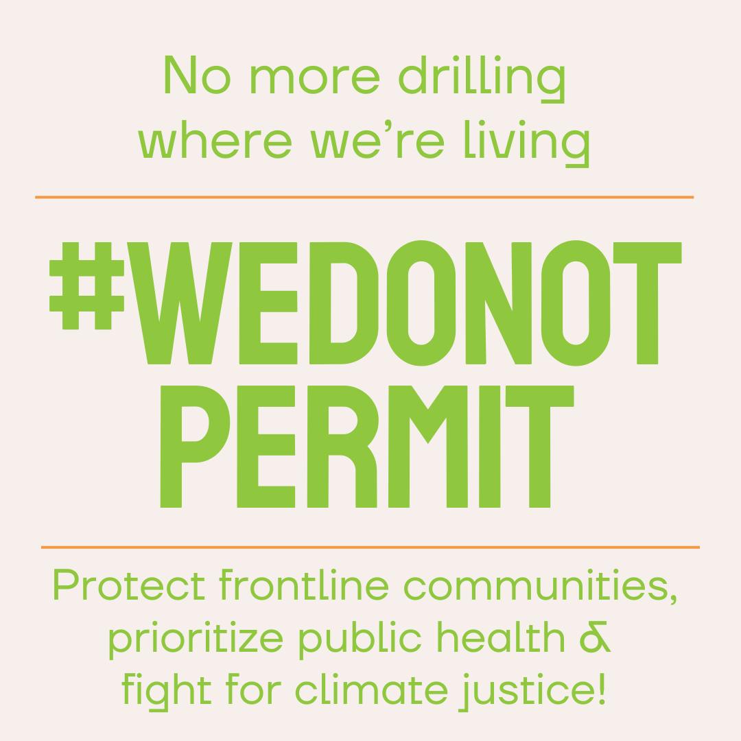 VoicesCA's tweet photo. Of the 5 million Californians who live within 1 mile of an oil well:

1/3 of them live in areas with the highest levels of environmental pollution in CA.

92 percent of those people living in heavily polluted areas are people of color.

#WeDoNotPermit environmental racism. https://t.co/wTXb4KaMlc