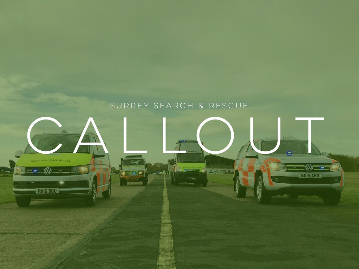 SurreySAR's tweet photo. Team called out to the Lingfield area to support @surreypolice #searchandrescue #sar #volunteering https://t.co/8RUaMVIncL