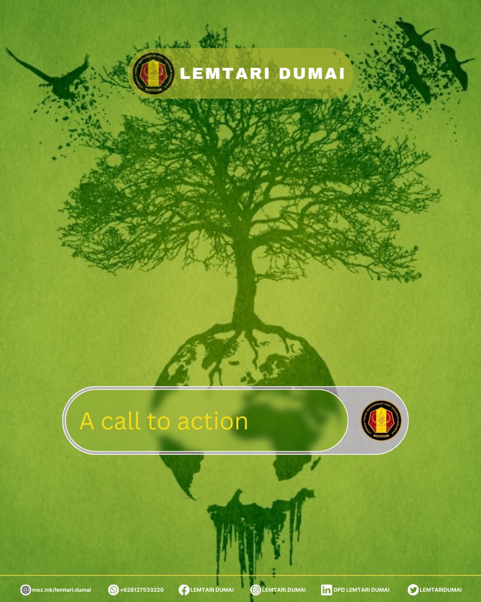 LEMTARIDUMAI's tweet image. Join LEMTARI&apos;s fight! On World Environment Day, let your voice roar for a just and sustainable Dumai. Together, we can ensure clean water for all and a future where nature thrives.

#WorldEnvironmentDay
#StopWaterPrivatization 
#ProtectOurHeritage
#LemtariDumai